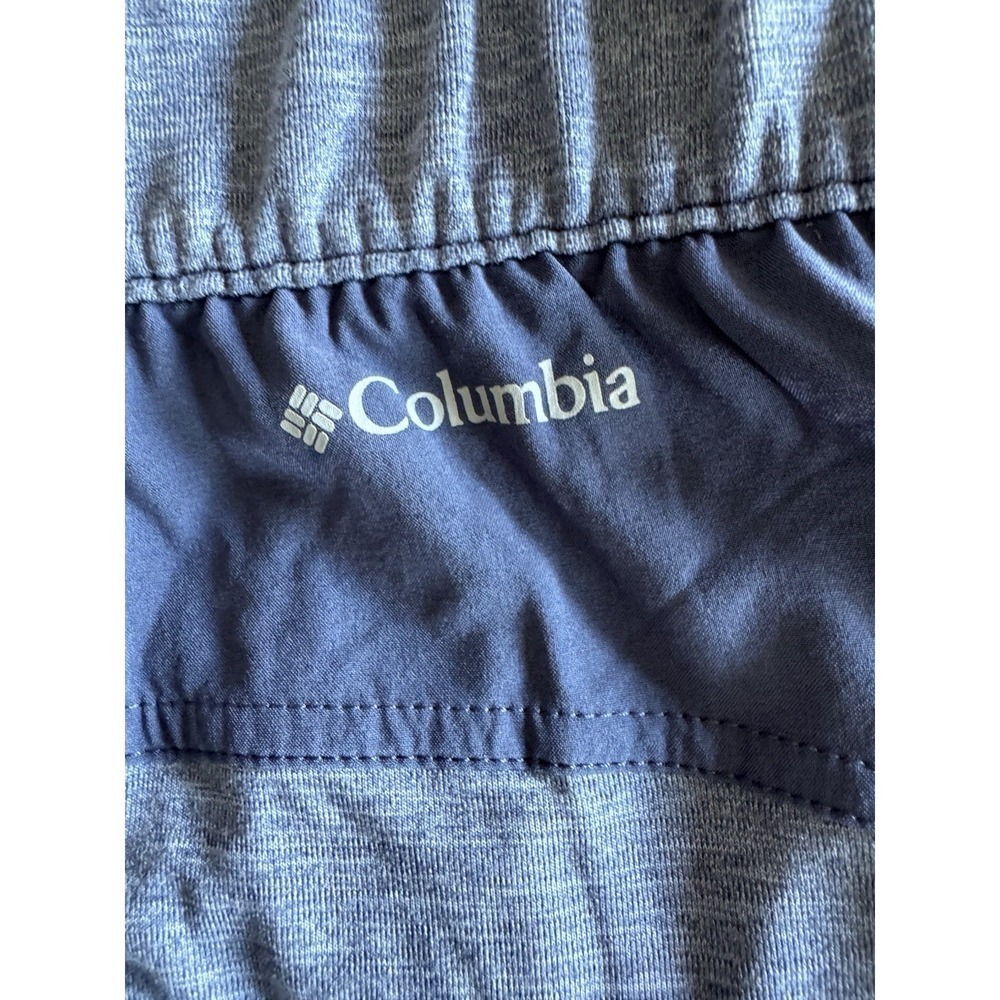 Columbia Skort Womens Medium Blue Stretch Pockets Performance Hiking Workout EUC - Picture 5 of 12